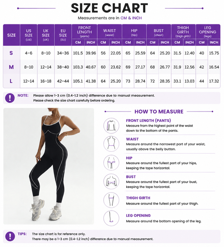 Contrast Line Athletic Jumpsuit