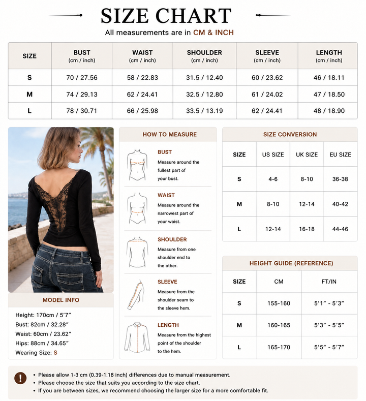 Square-Neck Lace-Back Fitted Top