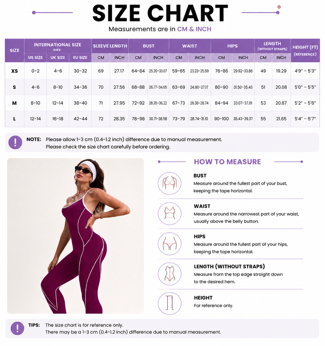 Contrast Trim Athletic Jumpsuit