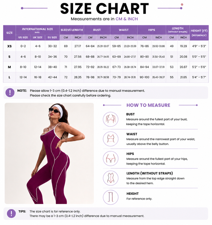 Contrast Trim Athletic Jumpsuit