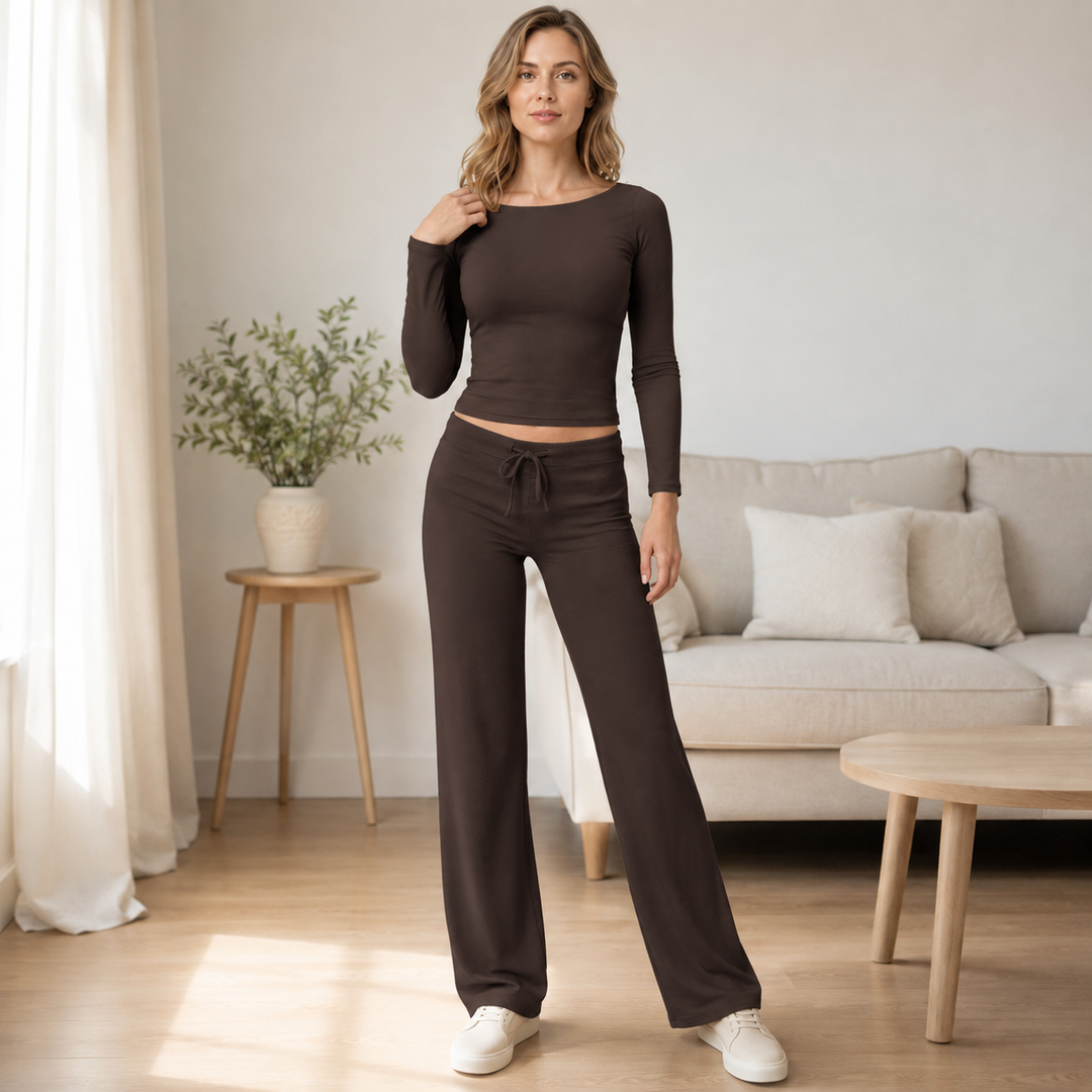 Soft Lounge Two Piece Set