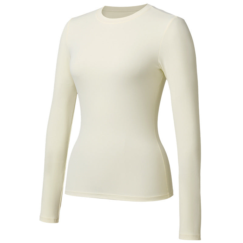 VISSONG Women’s Stretch Long-Sleeve Crewneck Top