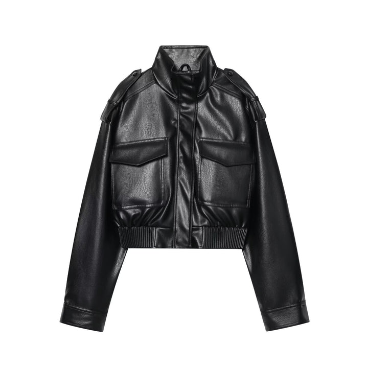 VISSONG Women’s Cropped Utility Jacket
