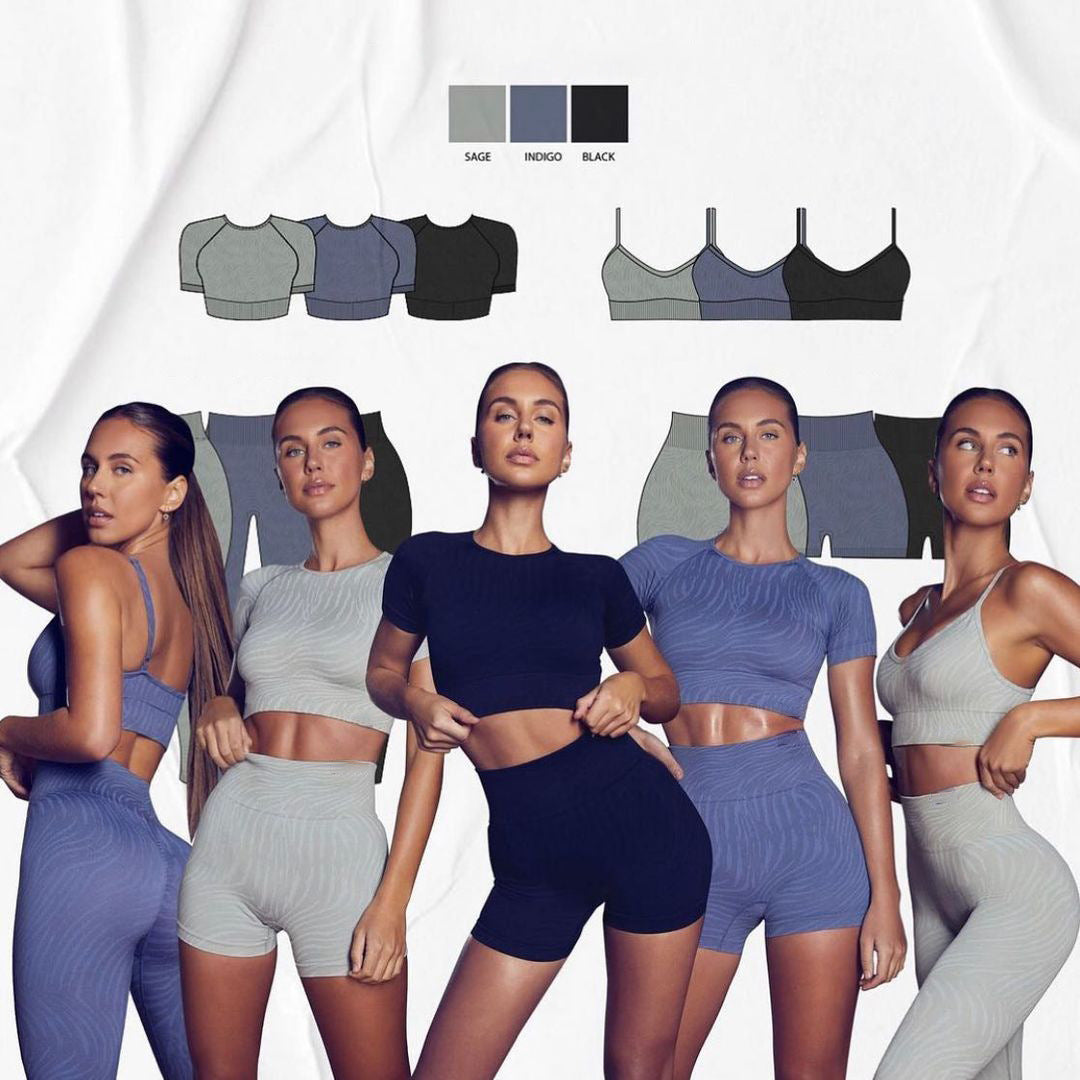 Tonal Wave Activewear Collection