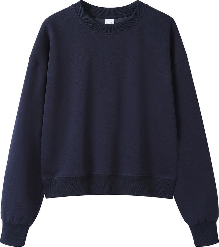 VISSONG Women’s Relaxed Cropped Crewneck Sweatshirt