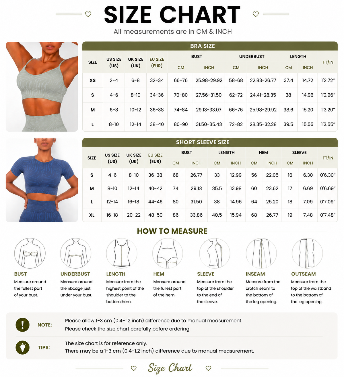Tonal Wave Activewear Collection