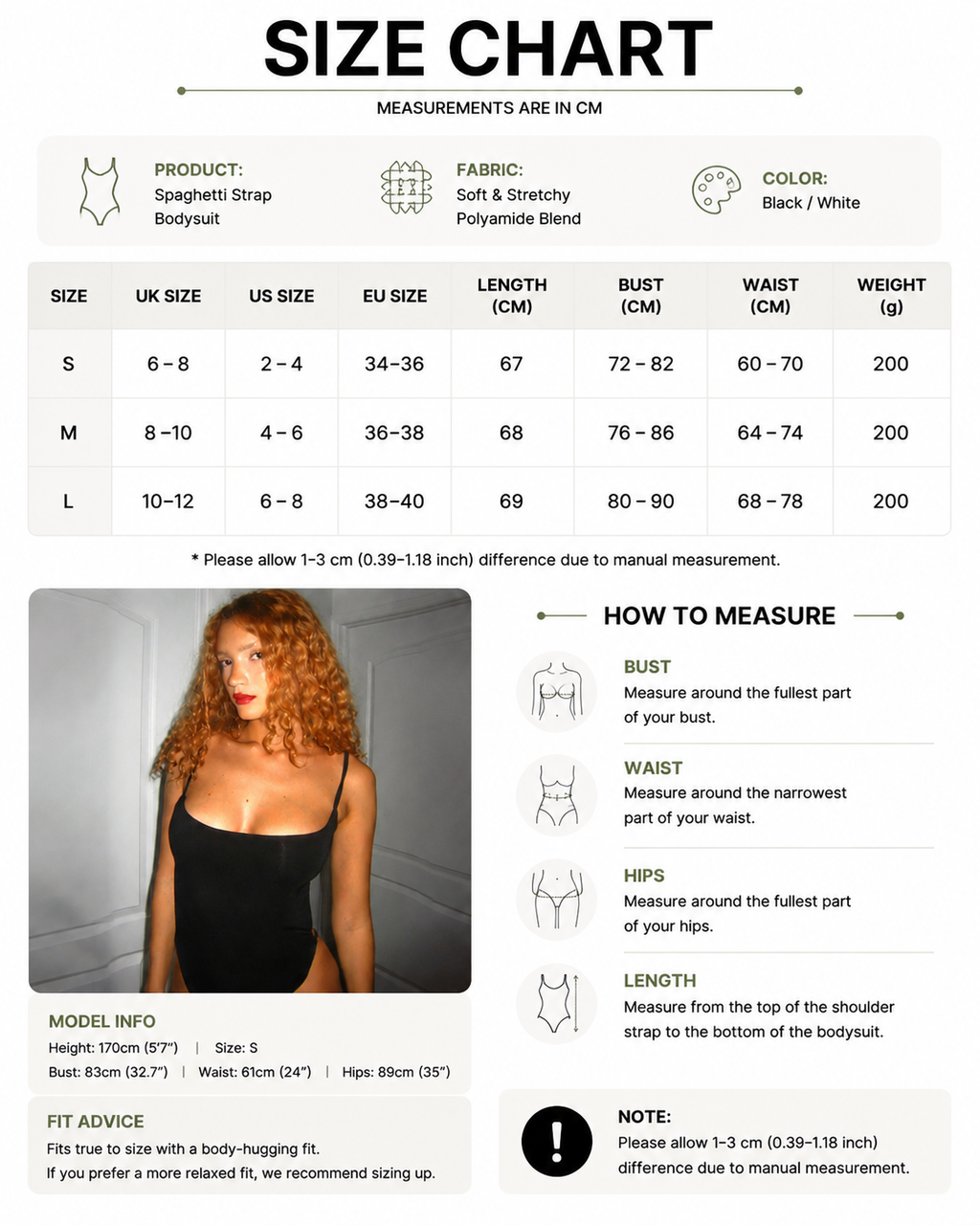 Sculpting Minimalist Spaghetti Strap Bodysuit