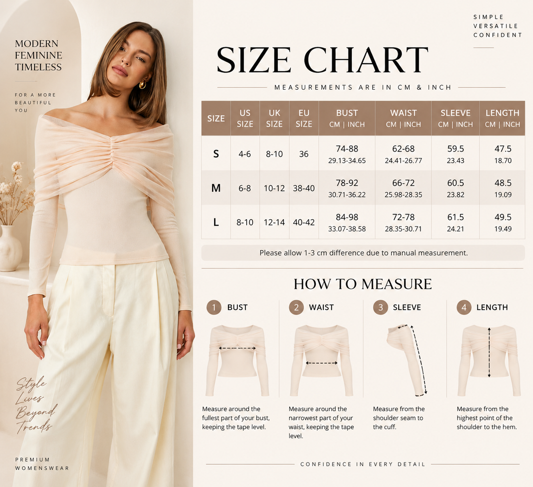 VISSONG Ruched Off-Shoulder Mesh Overlay Top