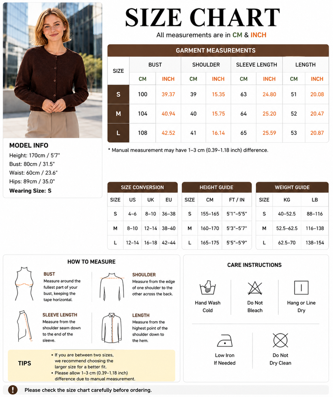 Soft-Texture Button-Front Cardigan