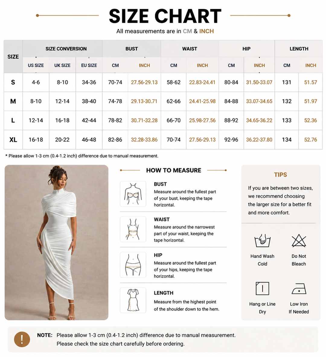 Draped Cape Midi Dress