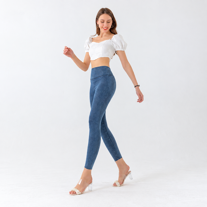 VISSONG Women’s High-Waist Contour Stretch Jeggings