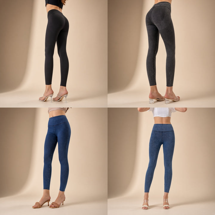 VISSONG Women’s High-Waist Contour Stretch Jeggings