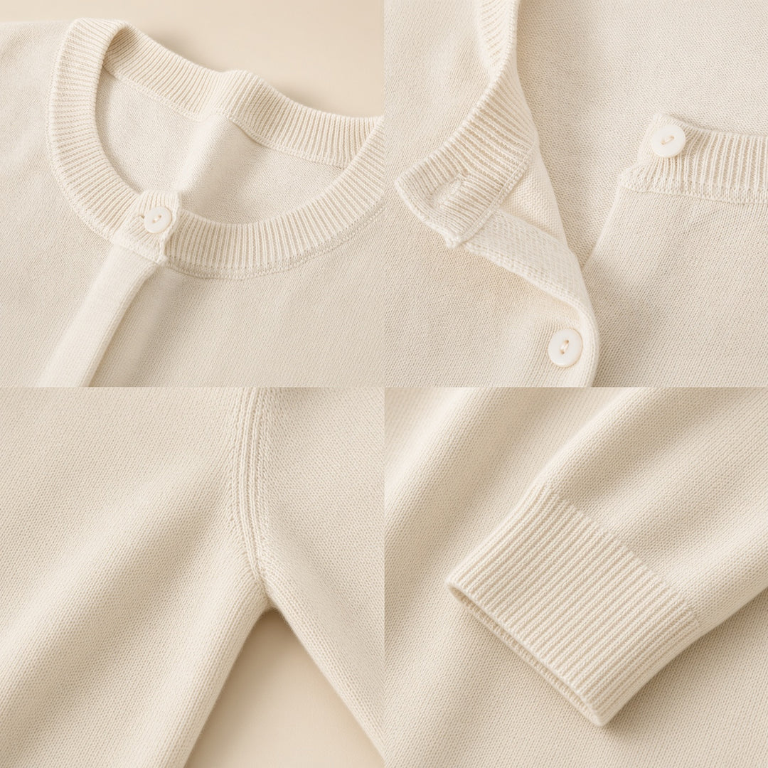 VISSONG Women’s Classic Cotton Cardigan