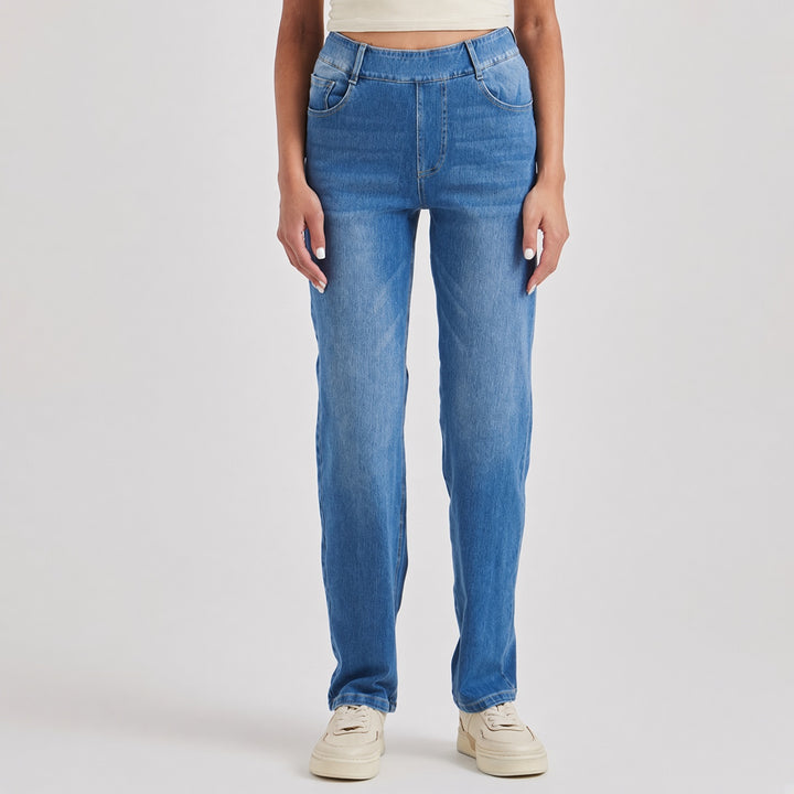 VISSONG Women’s Classic Straight Leg Denim Jeans