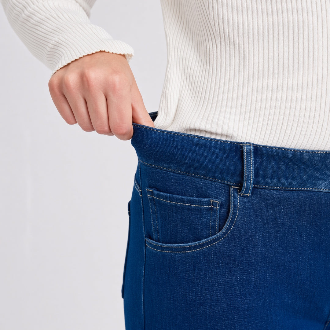 VISSONG High-Rise Relaxed Wide-Leg Jeans
