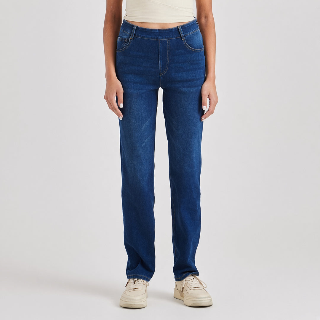 VISSONG Women’s Classic Straight Leg Denim Jeans