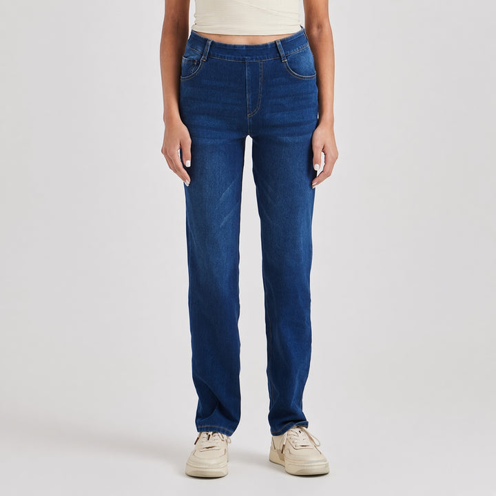 VISSONG Women’s Classic Straight Leg Denim Jeans