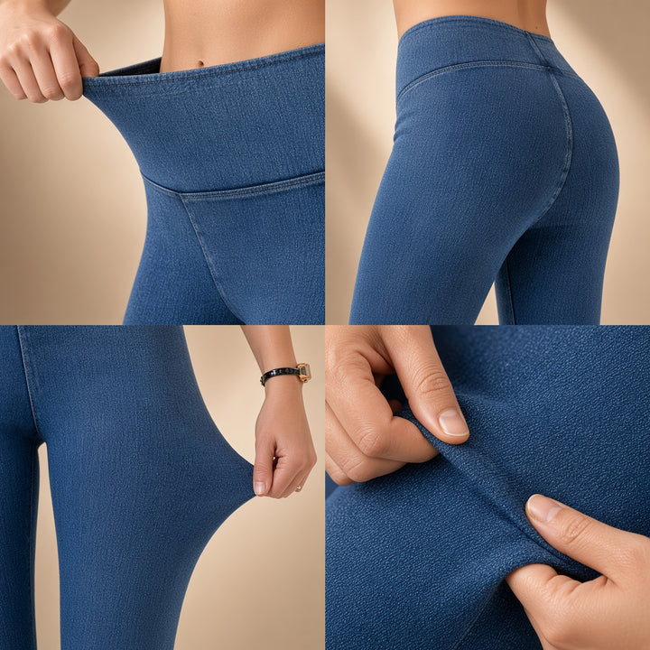VISSONG Women’s High-Waist Contour Stretch Jeggings